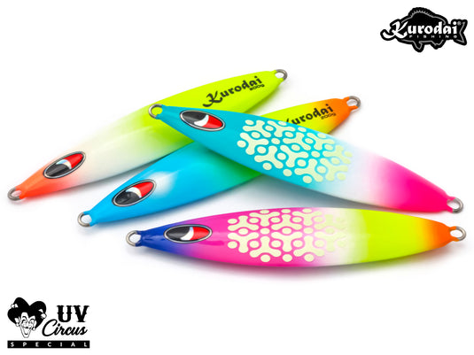 Jigging Lure | Kurodai Flutter UV Circus Series 130g / 200g / 250g