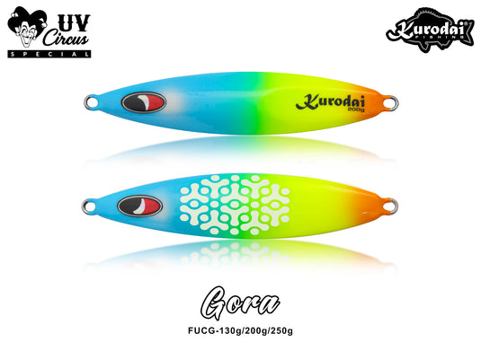 Jigging Lure | Kurodai Flutter UV Circus Series 130g / 200g / 250g